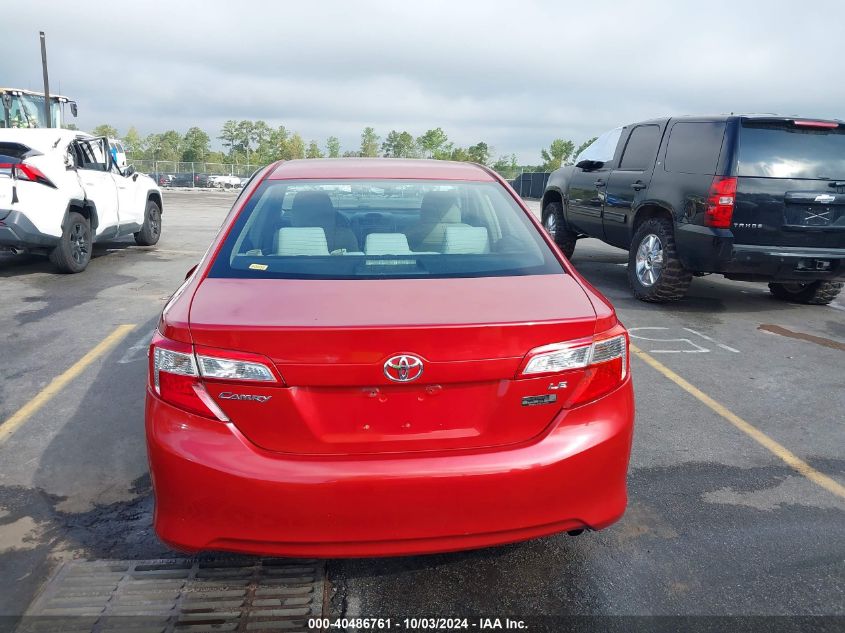 2012 Toyota Camry Le VIN: 4T1BF1FK2CU513510 Lot: 40486761