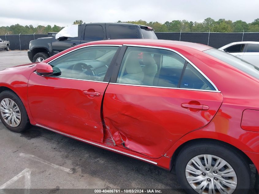 2012 Toyota Camry Le VIN: 4T1BF1FK2CU513510 Lot: 40486761