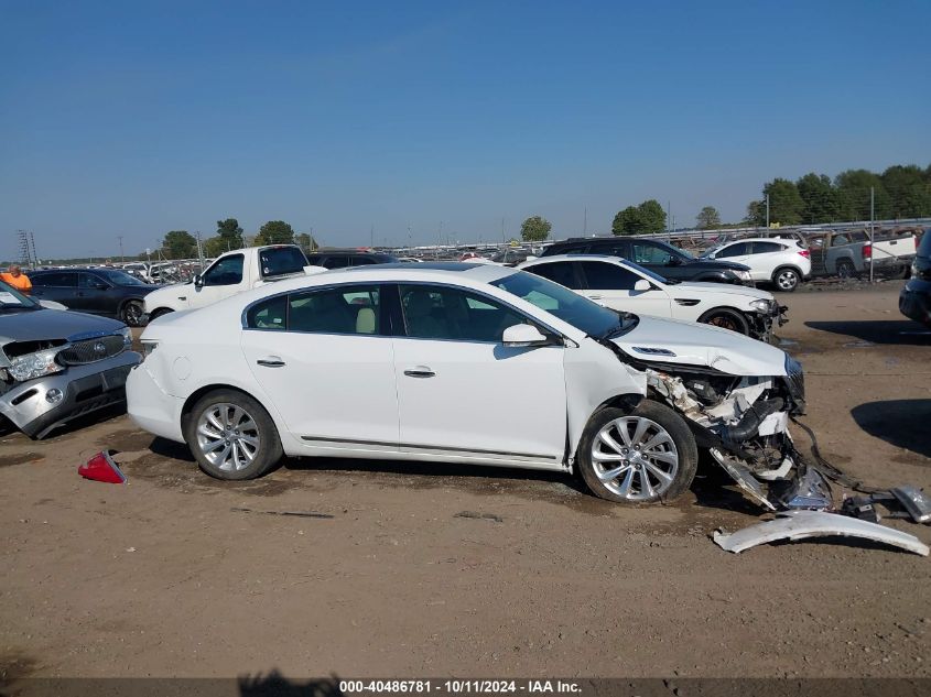 2016 Buick Lacrosse Leather VIN: 1G4GB5G3XGF104343 Lot: 40486781