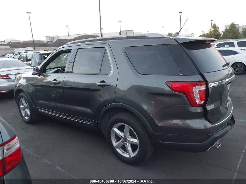 2018 Ford Explorer Xlt VIN: 1FM5K7D8XJGA88830 Lot: 40486788