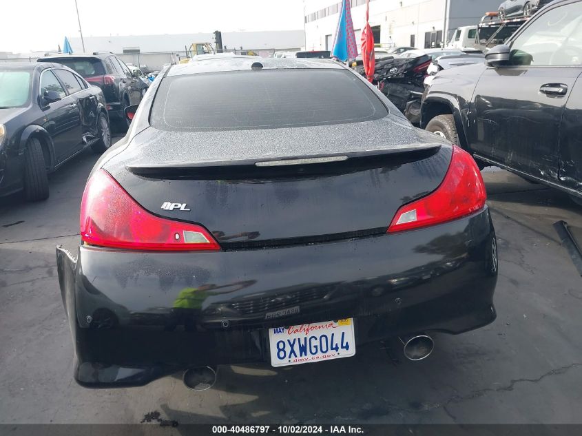 2011 Infiniti G37 Sport VIN: JN1CV6EKXBM213841 Lot: 40486797