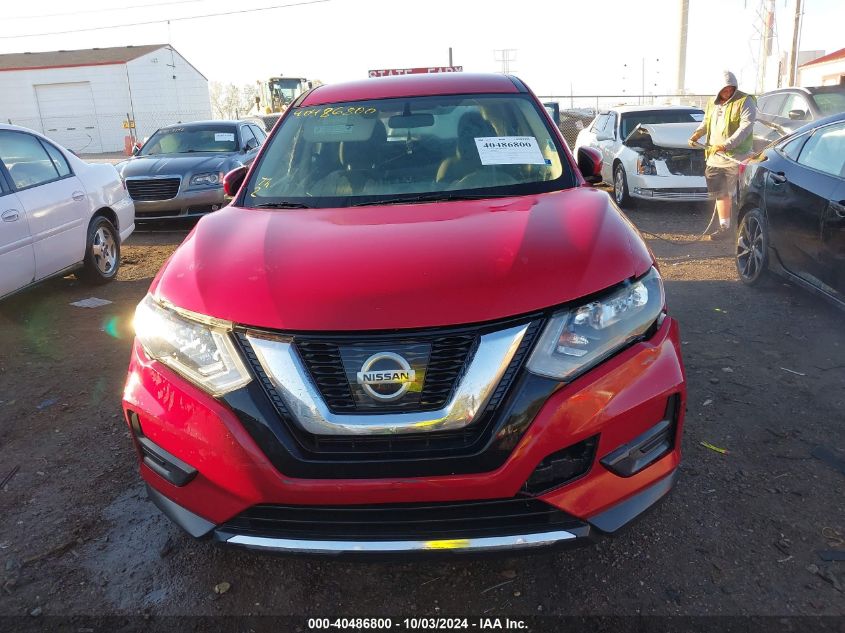 2017 Nissan Rogue S VIN: 5N1AT2MV2HC843927 Lot: 40486800