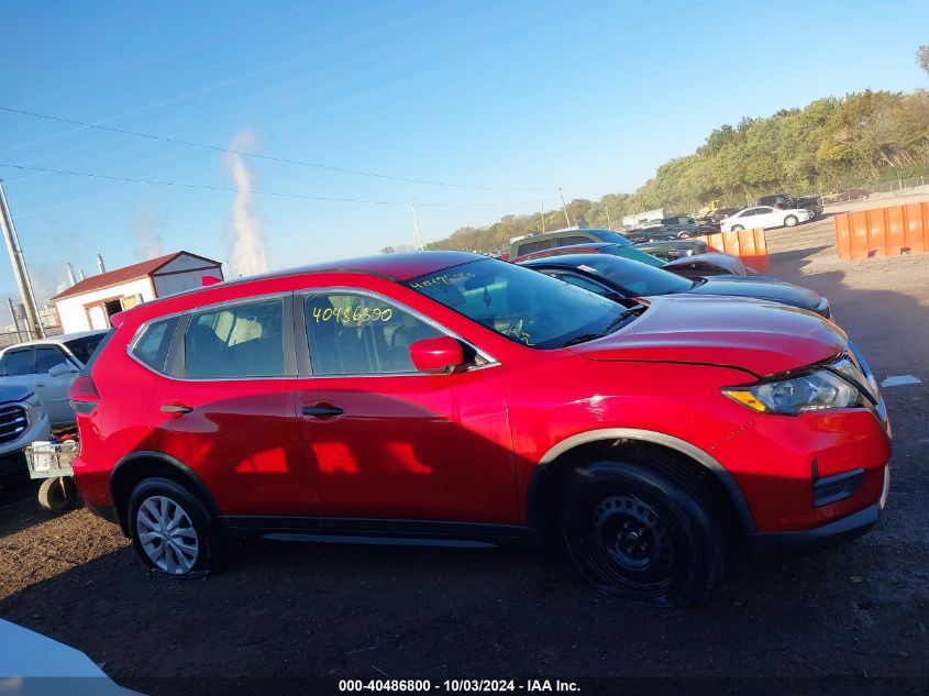 2017 Nissan Rogue S VIN: 5N1AT2MV2HC843927 Lot: 40486800