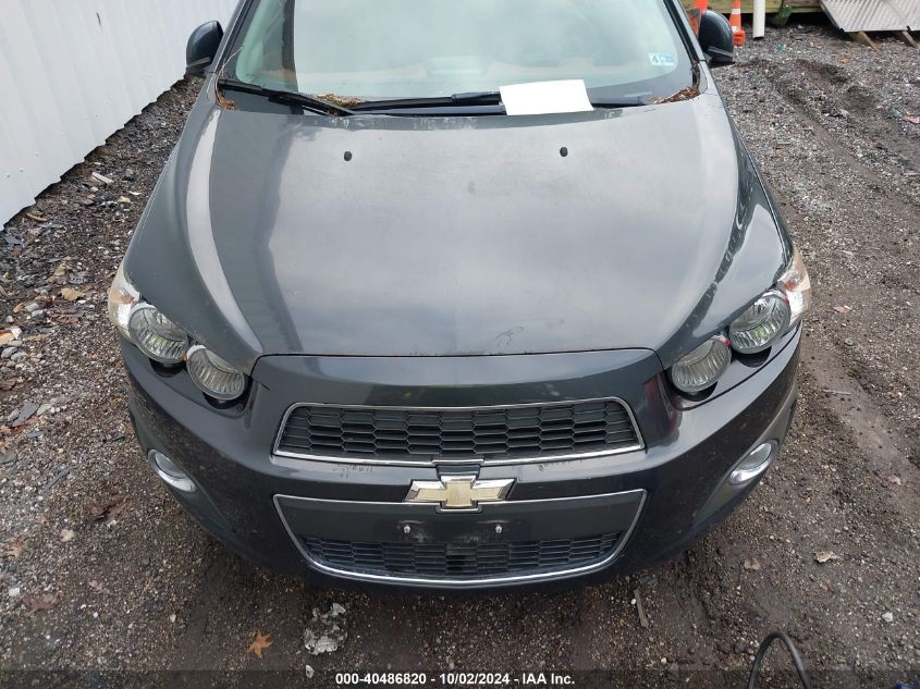 1G1JE6SB2F4190465 2015 Chevrolet Sonic Ltz Auto