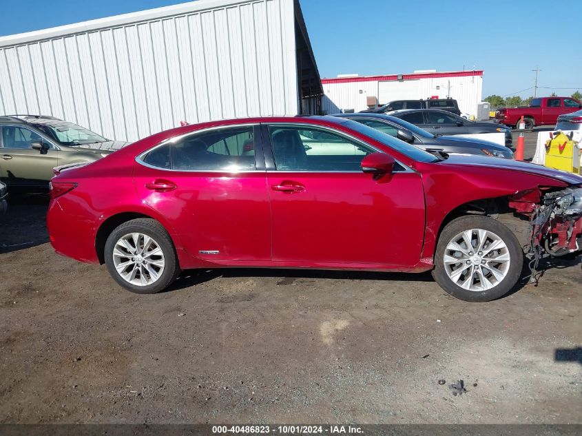 2014 Lexus Es 300H VIN: JTHBW1GG5E2062861 Lot: 40486823