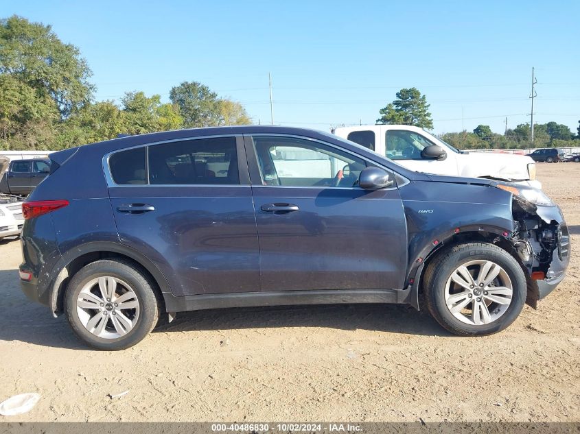 2019 Kia Sportage Lx VIN: KNDPMCAC2K7609131 Lot: 40486830