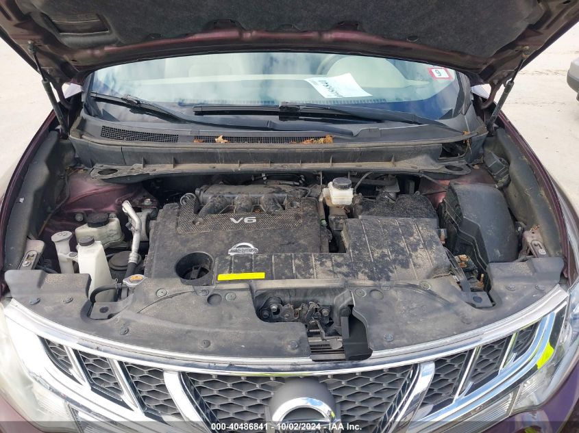 JN8AZ1MW7DW310359 2013 Nissan Murano Sl