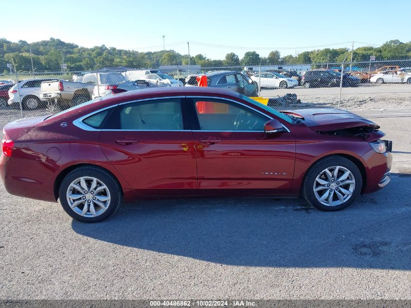 2016 Chevrolet Impala 2Lt VIN: 2G1115S37G9181709 Lot: 40486862