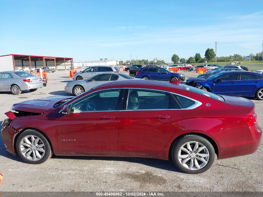 2016 Chevrolet Impala 2Lt VIN: 2G1115S37G9181709 Lot: 40486862