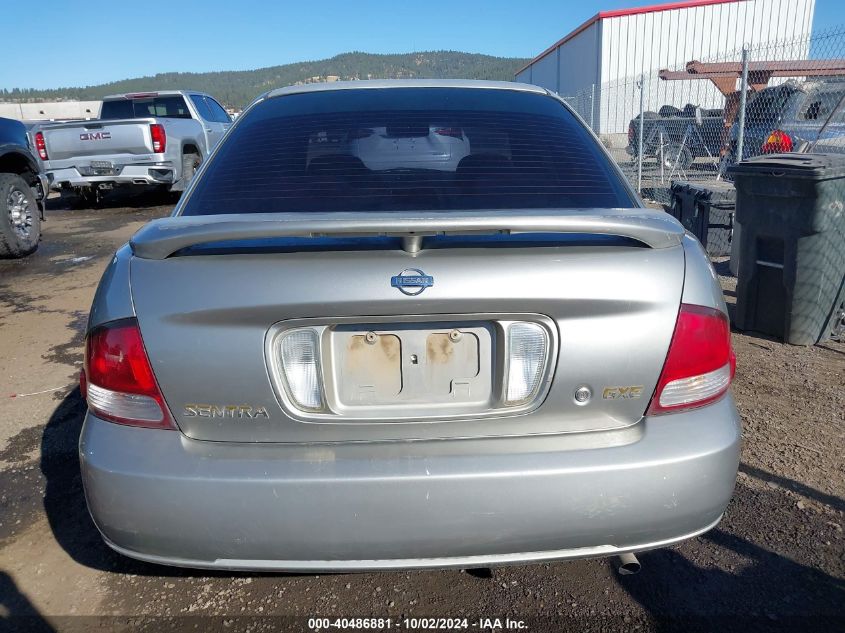 3N1CB51D71L456221 2001 Nissan Sentra Gxe