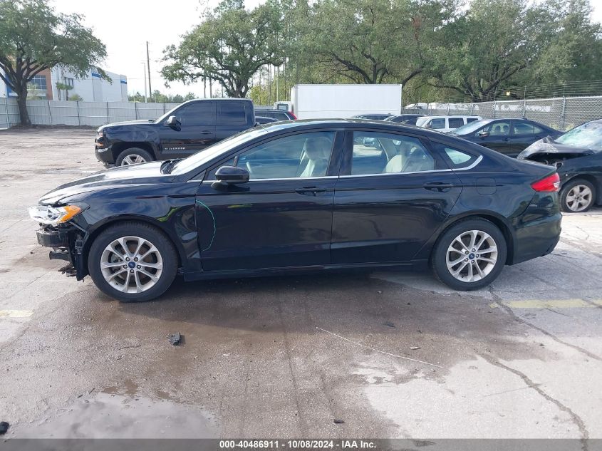 2020 Ford Fusion Se VIN: 3FA6P0HD2LR161473 Lot: 40486911