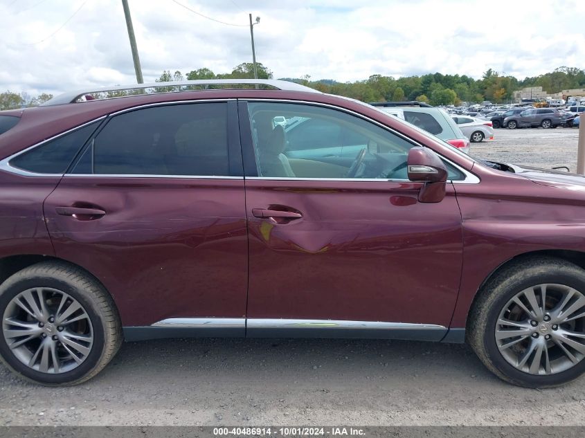 2T2BK1BA4DC202748 2013 Lexus Rx 350