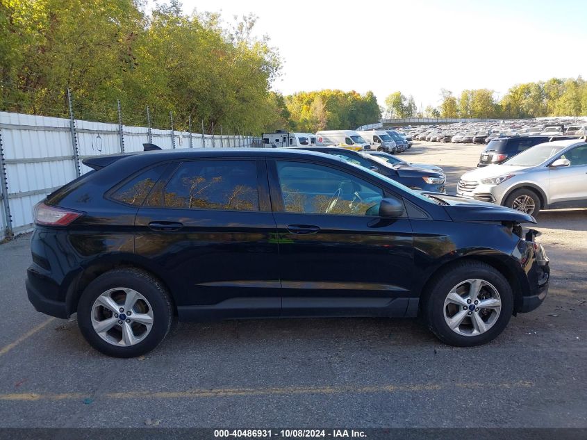 2016 Ford Edge Se VIN: 2FMPK4G95GBB57693 Lot: 40486931