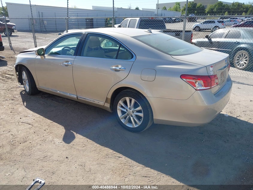 2011 LEXUS ES VIN: JTHBK1EG5B2414900