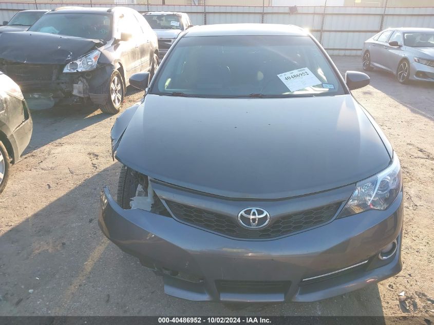 2013 Toyota Camry Se VIN: 4T1BF1FK8DU714474 Lot: 40486952