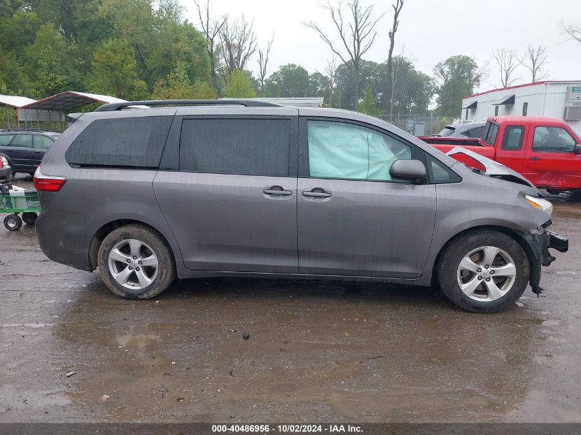 2017 Toyota Sienna Le 8 Passenger VIN: 5TDKZ3DC9HS889569 Lot: 40486956