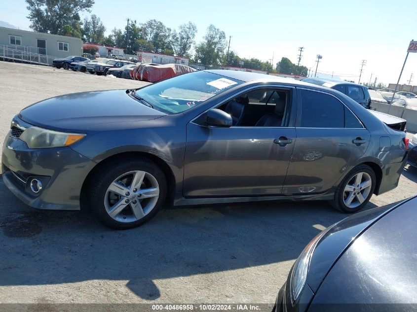 2014 Toyota Camry Se VIN: 4T1BF1FKXEU800323 Lot: 40486958