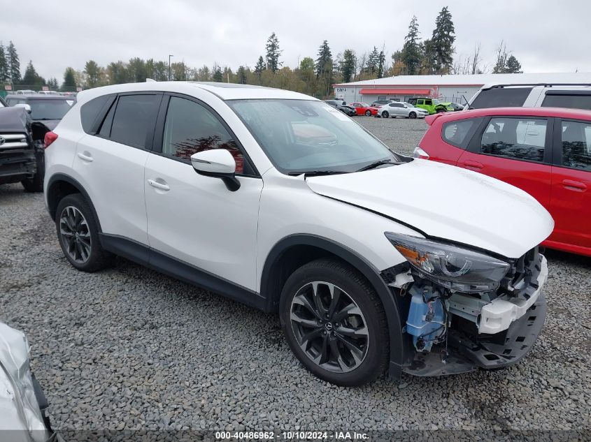 2016 Mazda Cx-5 Grand Touring VIN: JM3KE4DY0G0876022 Lot: 40486962