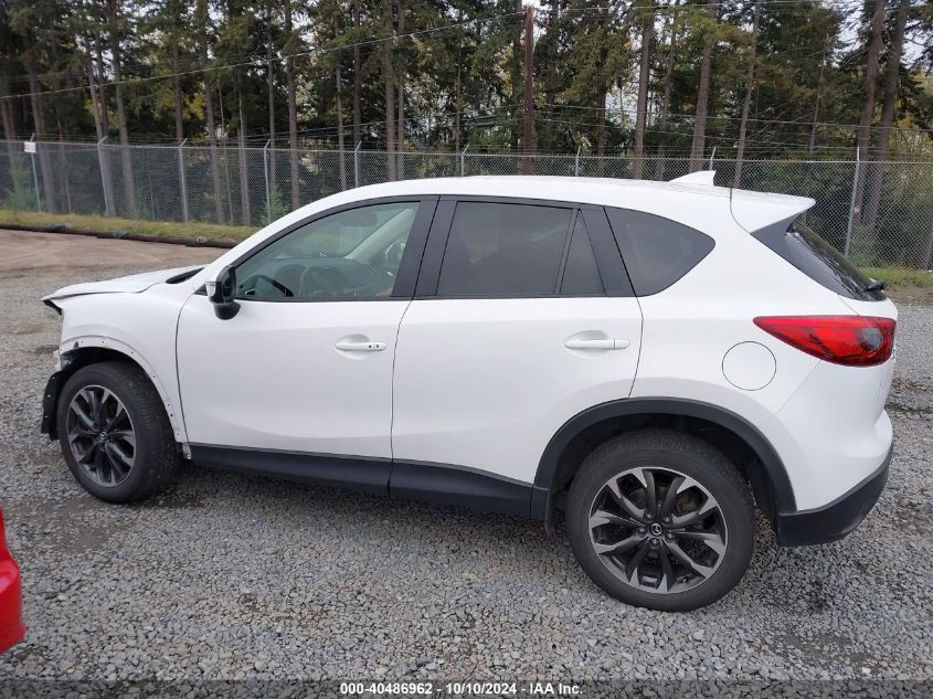 2016 Mazda Cx-5 Grand Touring VIN: JM3KE4DY0G0876022 Lot: 40486962