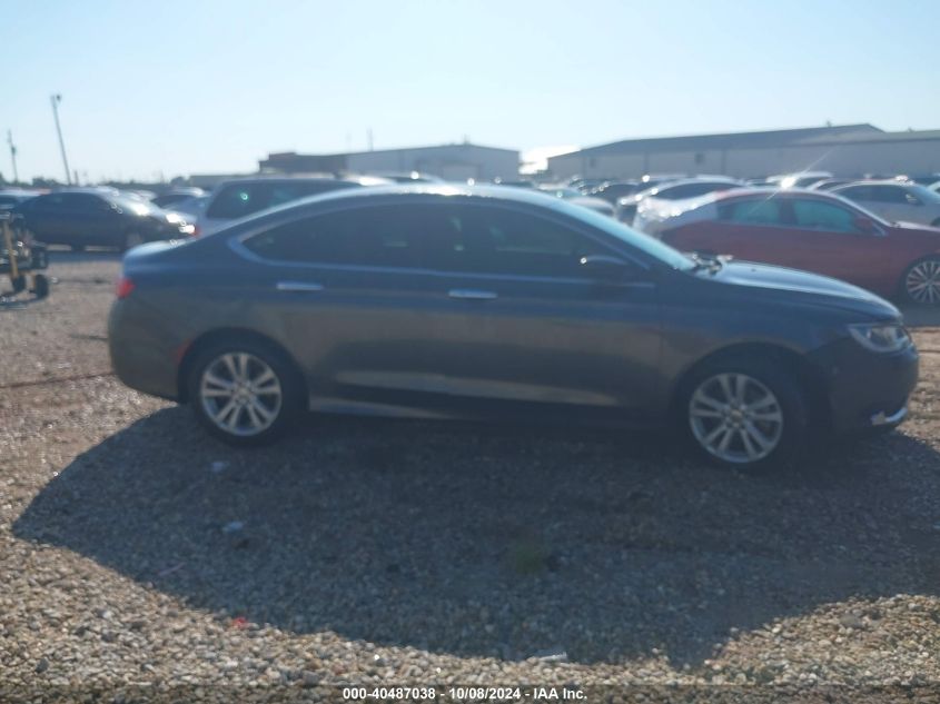 1C3CCCAB4GN141144 2016 Chrysler 200 Limited