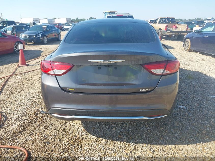 2016 Chrysler 200 Limited VIN: 1C3CCCAB4GN141144 Lot: 40487038