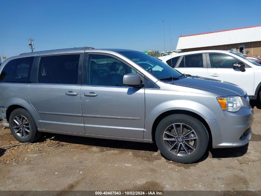 2017 Dodge Grand Caravan Sxt VIN: 2C4RDGCG6HR857406 Lot: 40487043