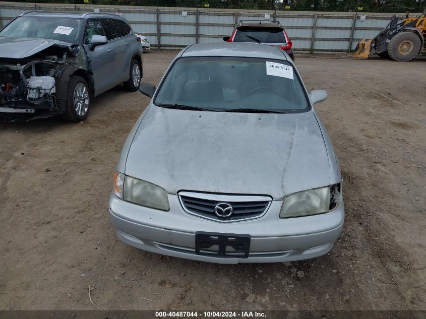 2002 Mazda 626 Lx VIN: 1YVGF22C925296393 Lot: 40487044