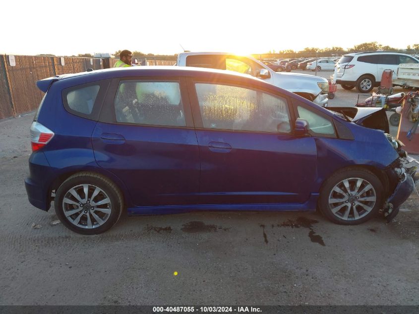 JHMGE8H52DC074960 2013 Honda Fit Sport