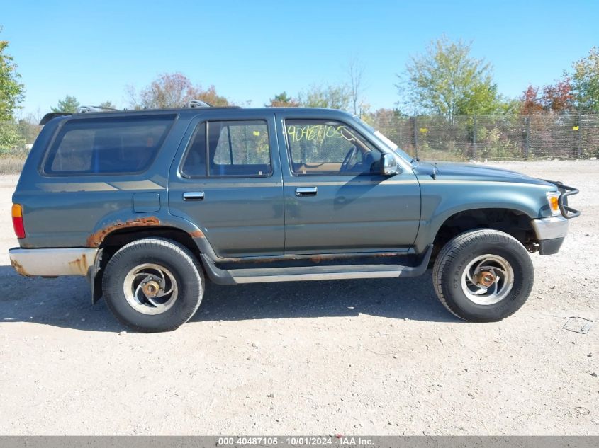 1993 Toyota 4Runner Vn39 Sr5 VIN: JT3VN39W3P0114623 Lot: 40487105