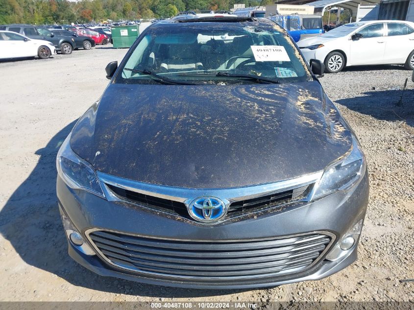 2015 Toyota Avalon Hybrid Xle Touring VIN: 4T1BD1EB0FU046986 Lot: 40487108