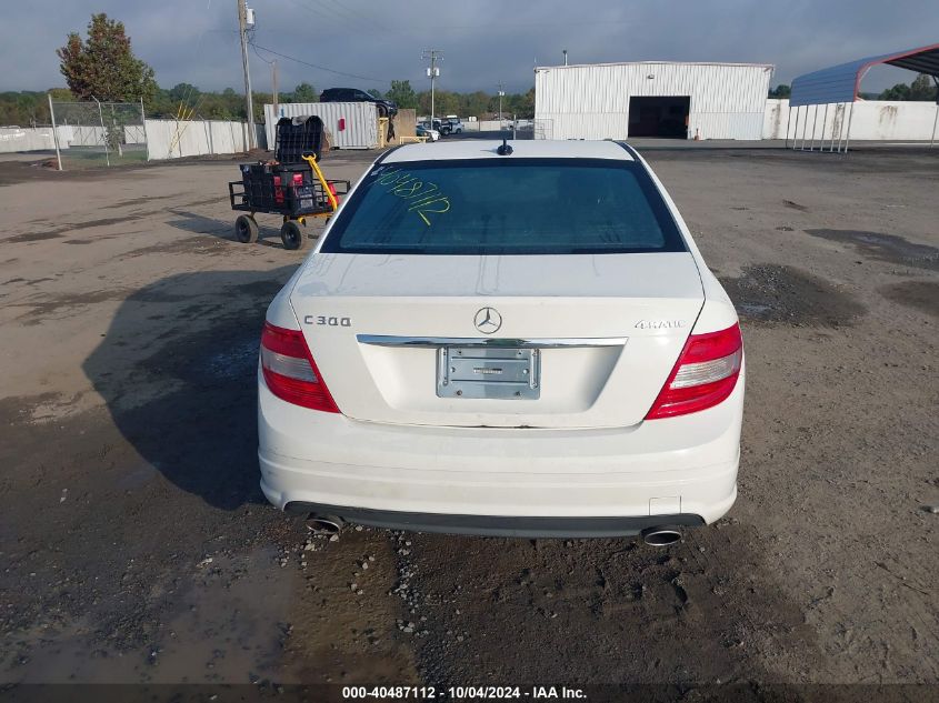 2010 Mercedes-Benz C 300 Luxury 4Matic/Sport 4Matic VIN: WDDGF8BB3AF410855 Lot: 40487112