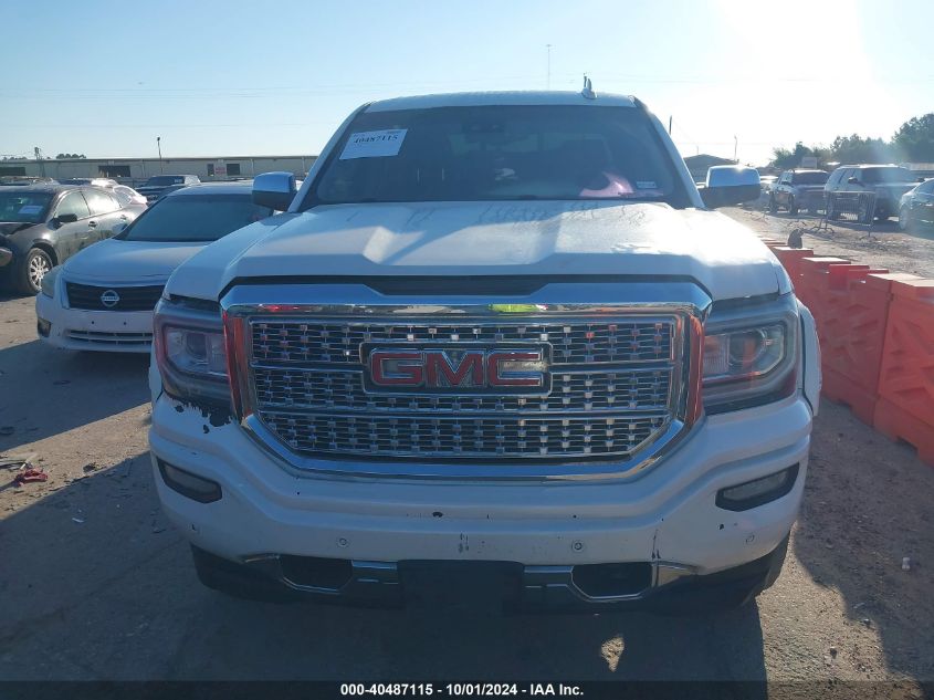 2018 GMC Sierra 1500 Denali VIN: 3GTU2PEJ2JG127867 Lot: 40487115