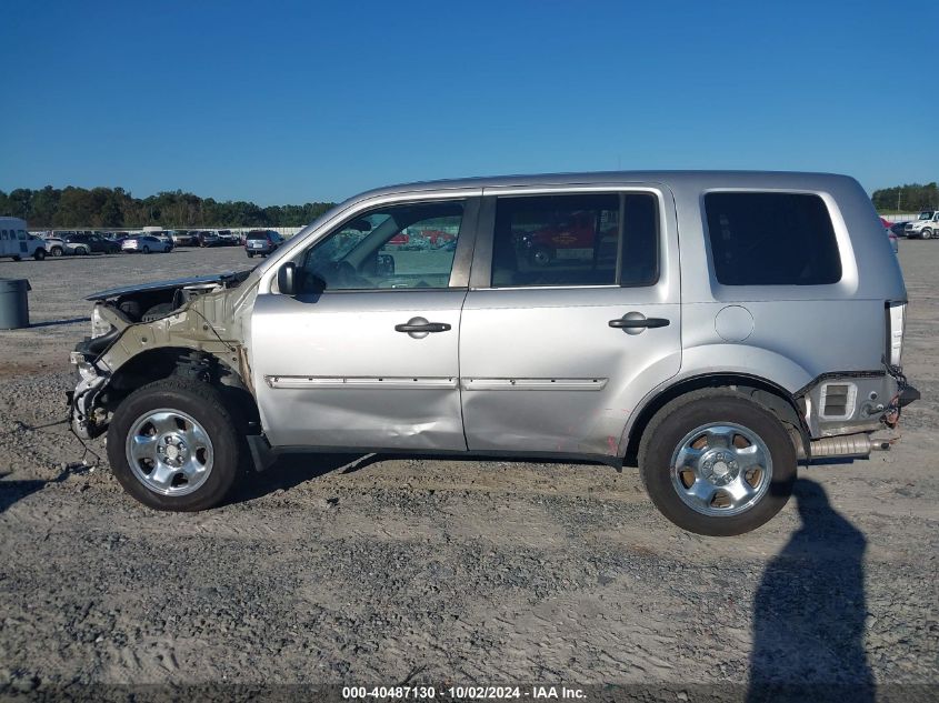 5FNYF3H23EB023256 2014 Honda Pilot Lx