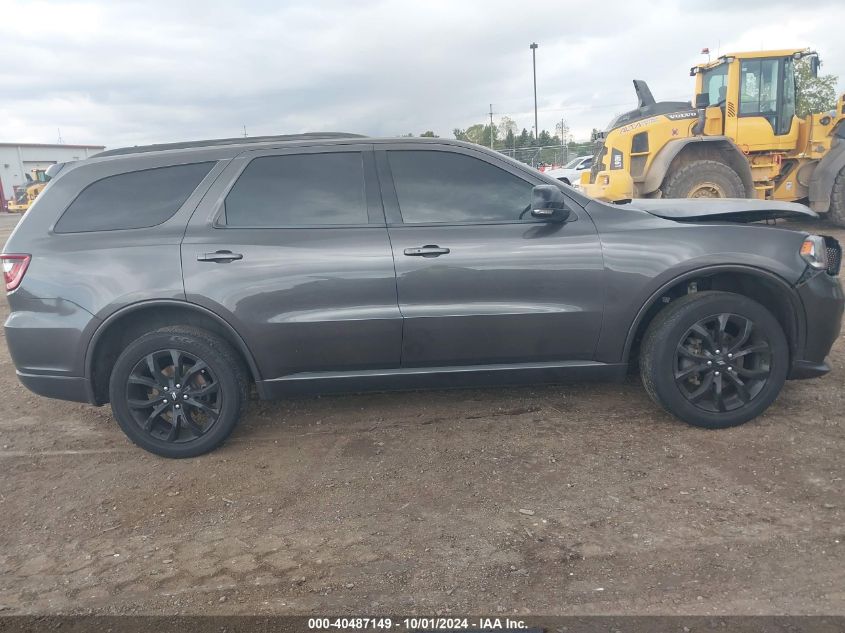 2020 Dodge Durango Gt Plus Awd VIN: 1C4RDJDG7LC186129 Lot: 40487149