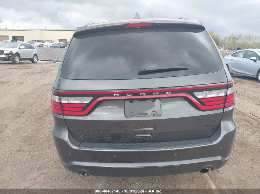 2020 Dodge Durango Gt Plus Awd VIN: 1C4RDJDG7LC186129 Lot: 40487149