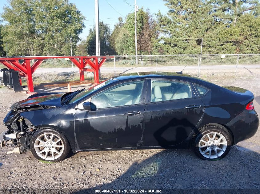 1C3CDFBA1DD103554 2013 Dodge Dart Sxt