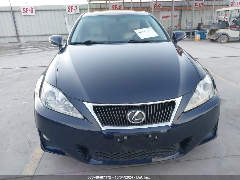 2012 Lexus Is 250 VIN: JTHBF5C2XC5169305 Lot: 40487172