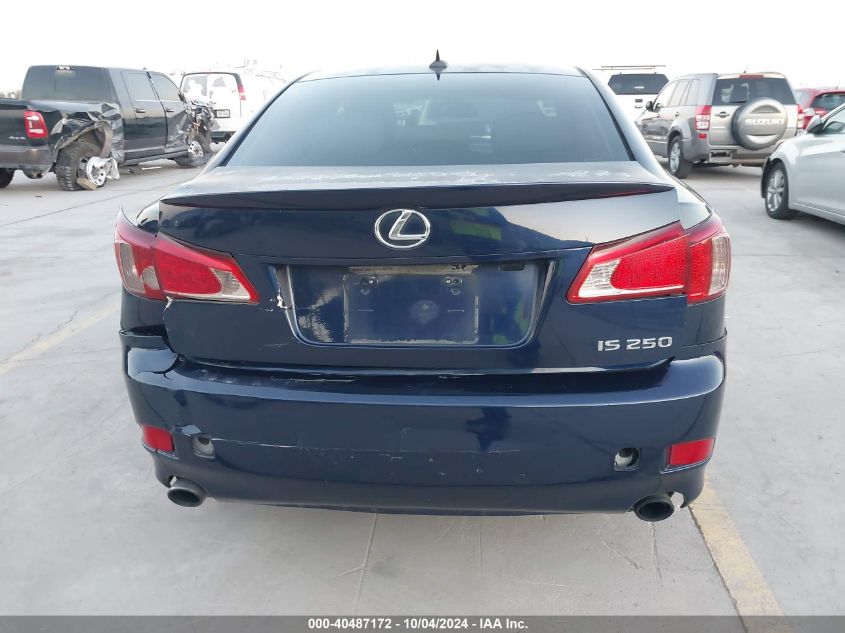 2012 Lexus Is 250 VIN: JTHBF5C2XC5169305 Lot: 40487172