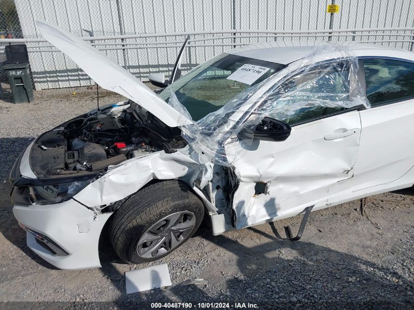 2HGFC2F61KH570727 2019 Honda Civic Lx