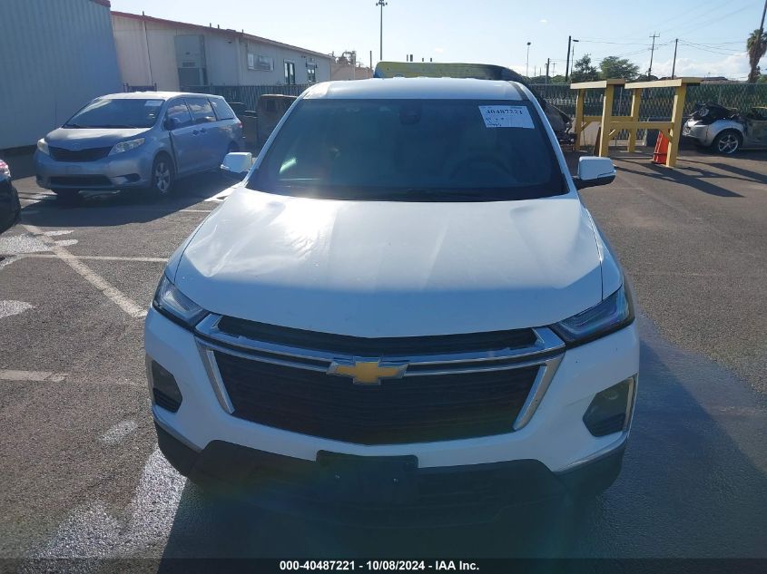 2022 Chevrolet Traverse Fwd 1Fl VIN: 1GNERLKW6NJ174243 Lot: 40487221