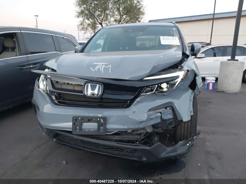 2022 Honda Pilot 2Wd Special Edition VIN: 5FNYF5H21NB013742 Lot: 40487225