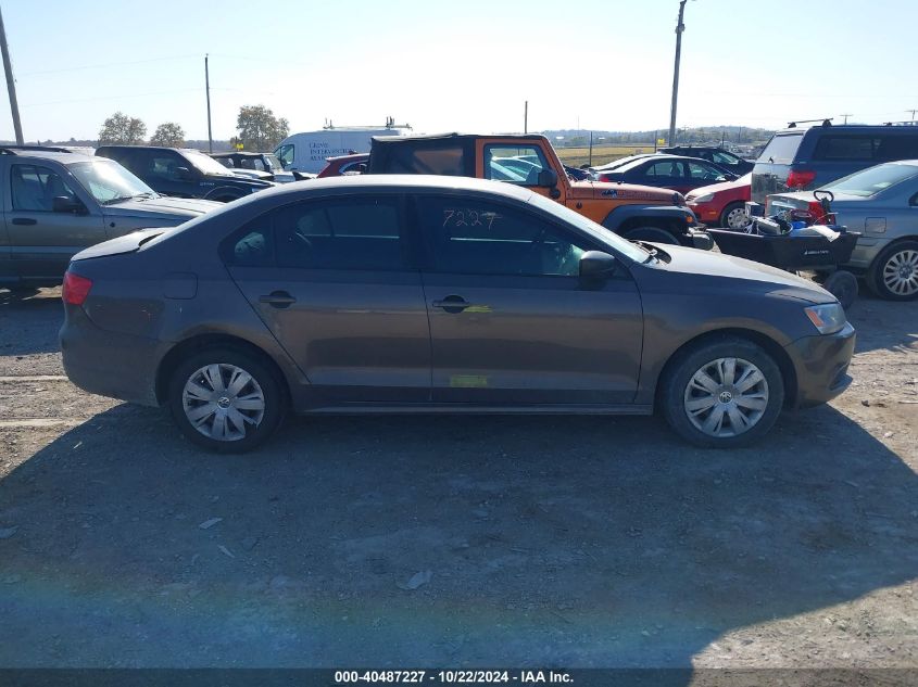 2014 Volkswagen Jetta 2.0L Tdi Value Edition VIN: 3VWLL7AJ1EM278640 Lot: 40487227