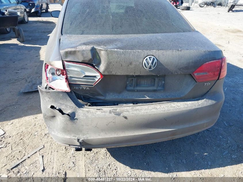 2014 Volkswagen Jetta 2.0L Tdi Value Edition VIN: 3VWLL7AJ1EM278640 Lot: 40487227