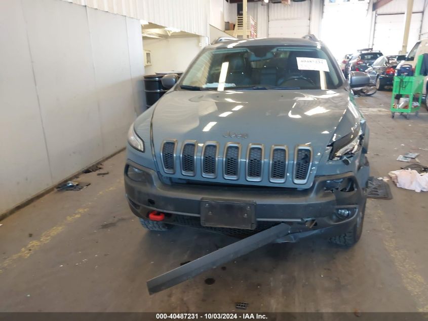 2014 Jeep Cherokee Trailhawk VIN: 1C4PJMBS9EW182464 Lot: 40487231