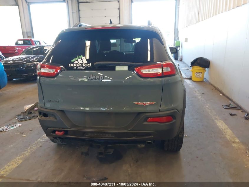 2014 Jeep Cherokee Trailhawk VIN: 1C4PJMBS9EW182464 Lot: 40487231