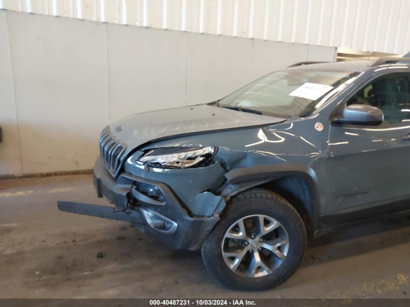 2014 Jeep Cherokee Trailhawk VIN: 1C4PJMBS9EW182464 Lot: 40487231