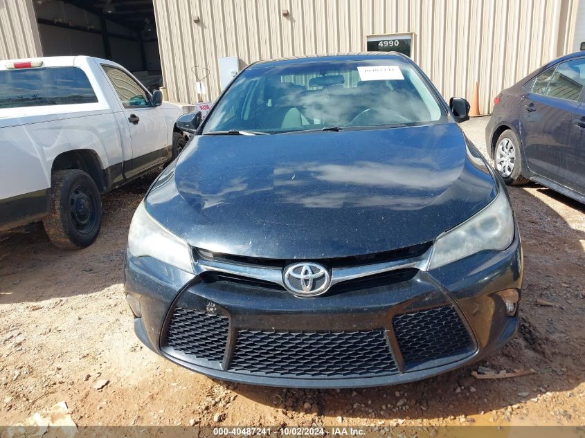 2016 Toyota Camry Se VIN: 4T1BF1FK2GU201211 Lot: 40487241