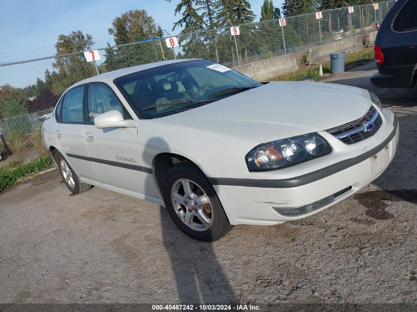 2003 Chevrolet Impala Ls VIN: 2G1WH52K439426047 Lot: 40487242