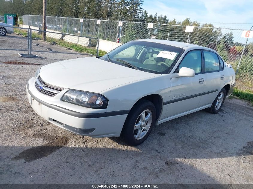 2003 Chevrolet Impala Ls VIN: 2G1WH52K439426047 Lot: 40487242