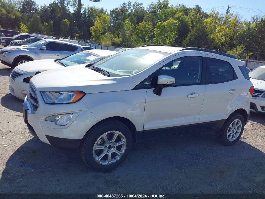 MAJ6S3GL0KC280547 2019 Ford Ecosport Se